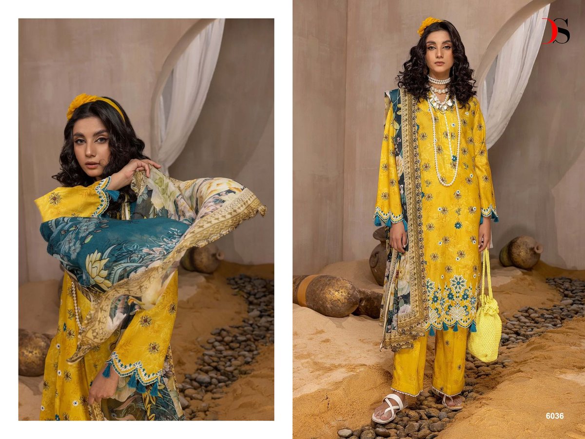 DEEPSY SUITS ADAN'S PRINTKARI LAWN-24 6031 TO 6036 6