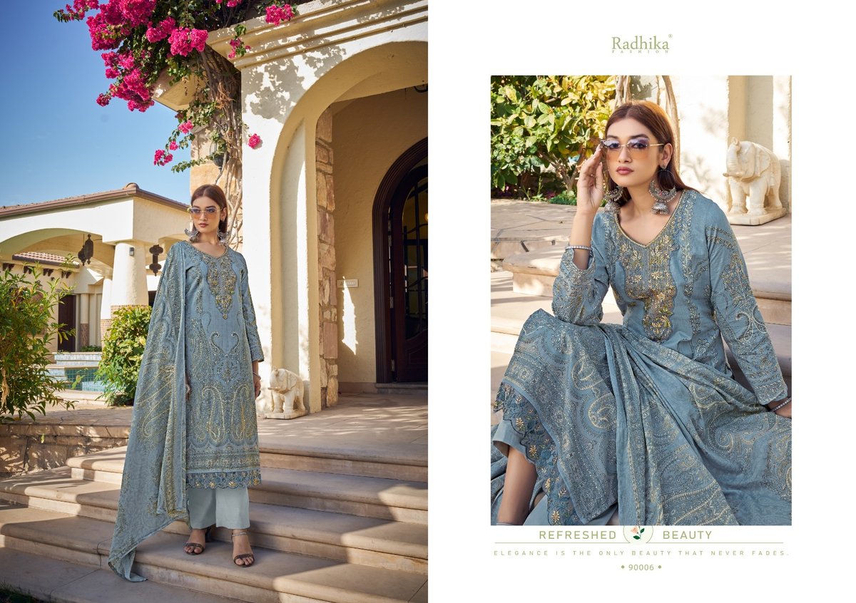 RADHIKA FASHION AZARA ARIAA 90001 TO 90006 6