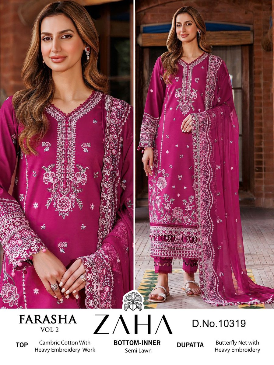 ZAHA FARASHA VOL-2 10318 TO 10321 2