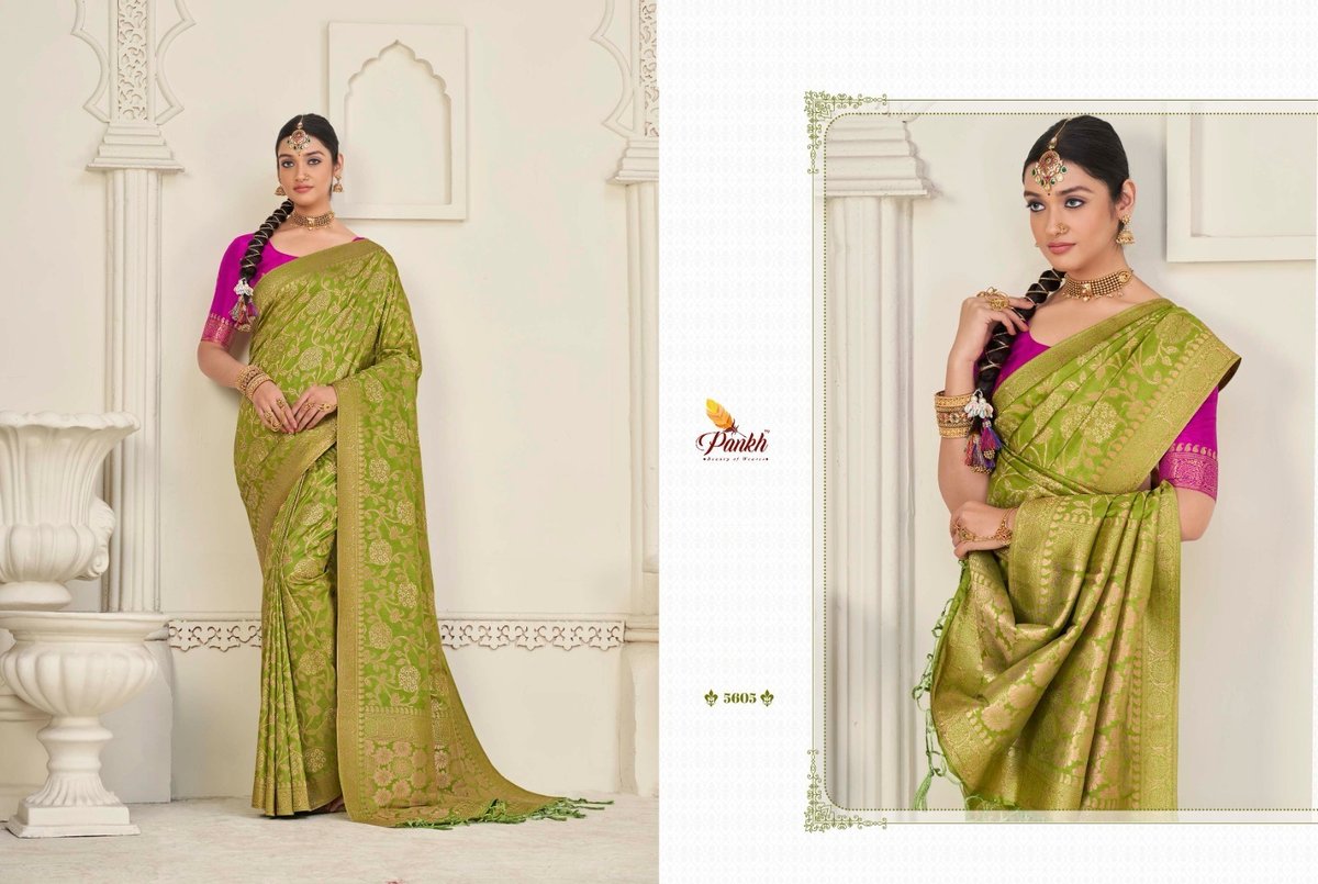 Pankh Creation Aashi Silk Vol-1 5601-5608 Series 5