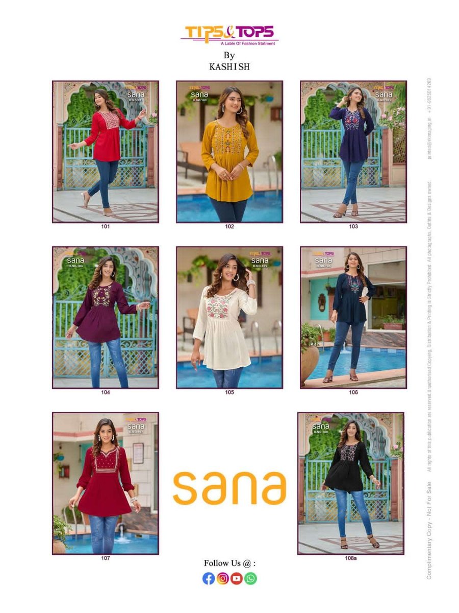 Tips And Tops Sana 101-108 Series 9
