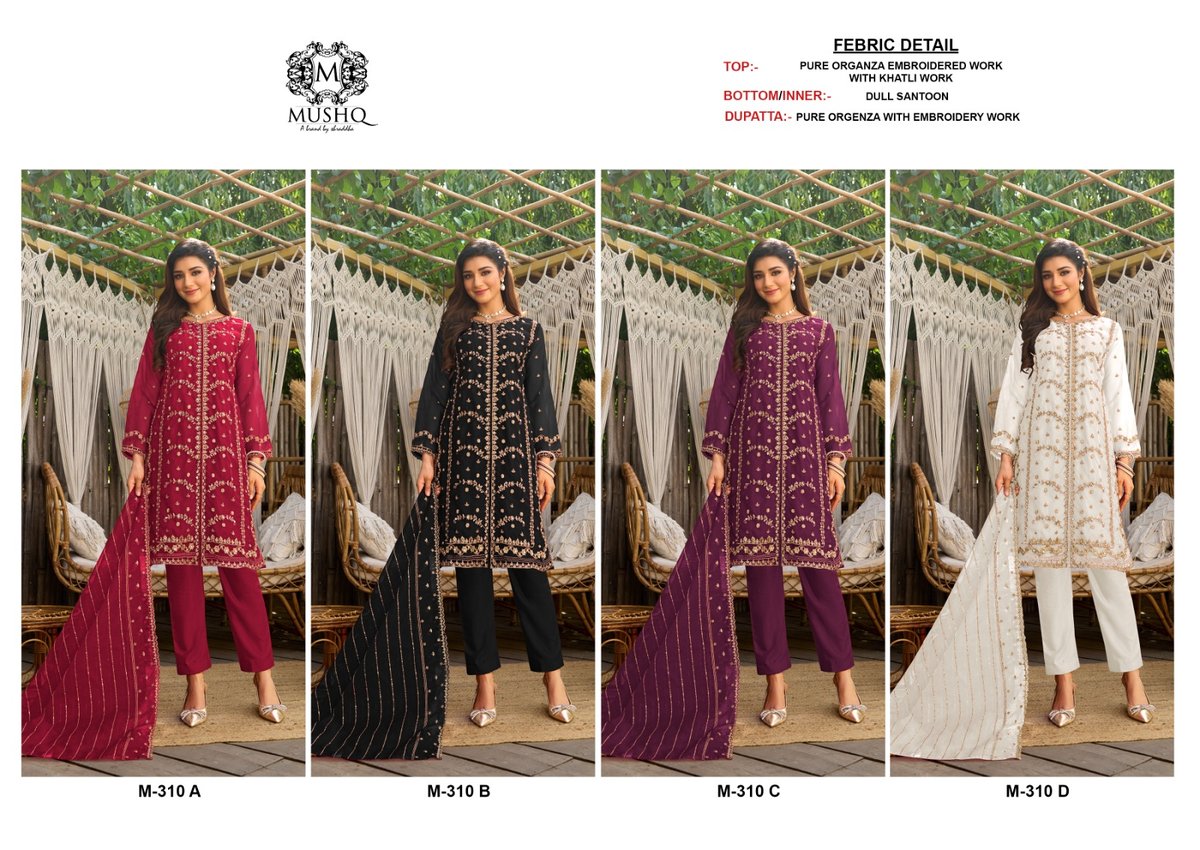 SHRADDHA DESIGNER MUSHQ M-310-A TO M-310-D 5