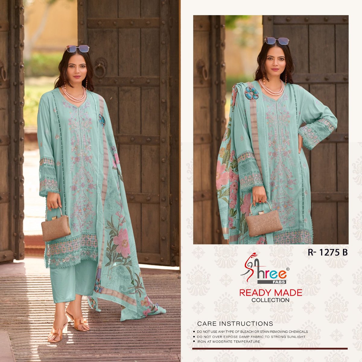 SHREE FAB READY MADE COLLECTION R-1275-A TO R-1275-D 2