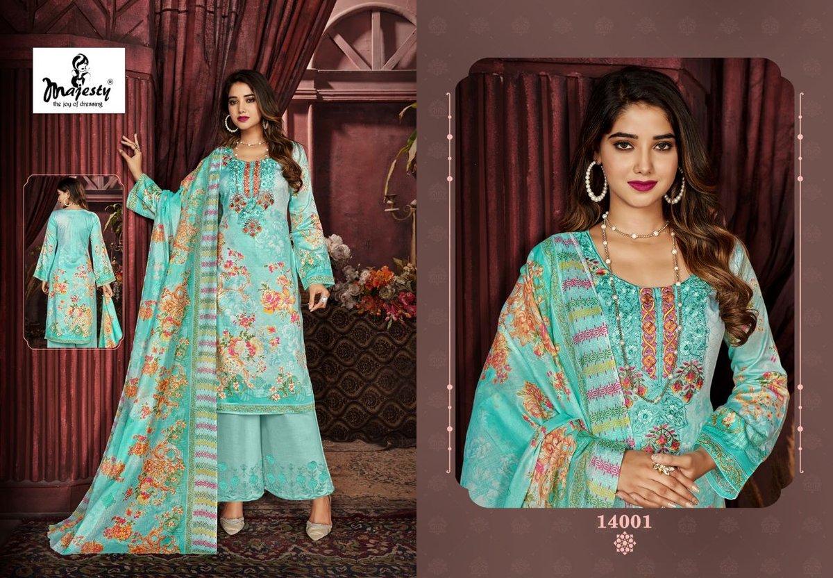 MAJESTY MARIA B. LAWN VOL-14 14001 TO 14006 1