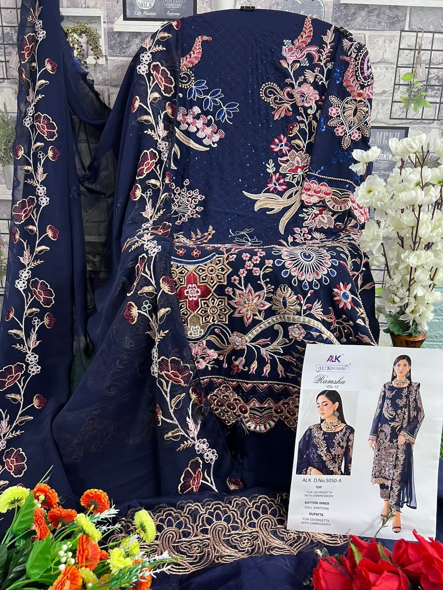 Zaha Ramsha Vol-13 4050 New Colors 2