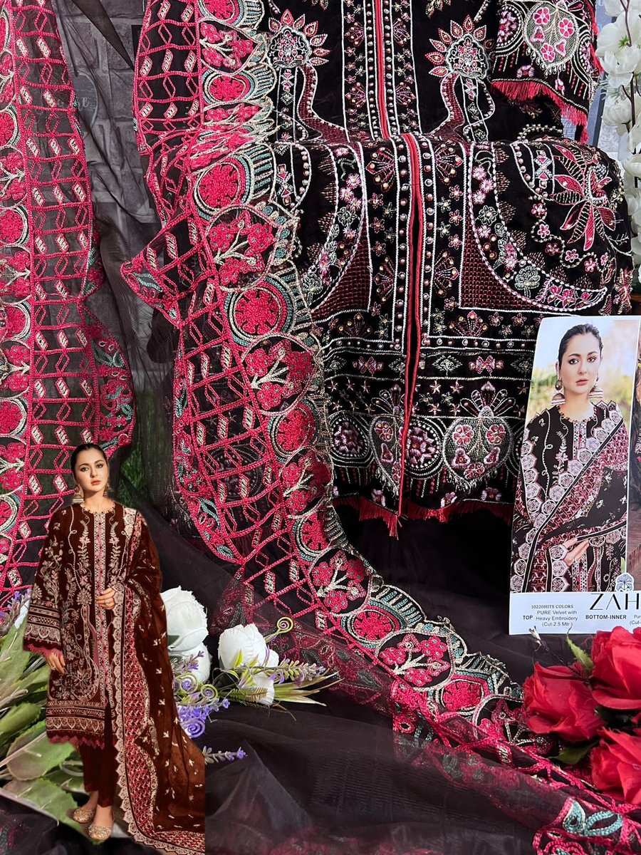 Zaha Aafiya Vol-1 10220 Colors 8