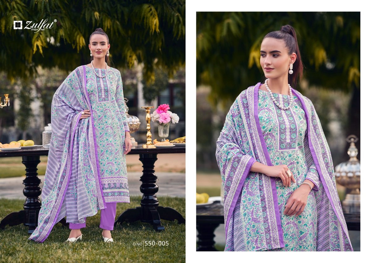 ZULFAT DESIGNER HAKOBA 550-001 TO 550-008 5