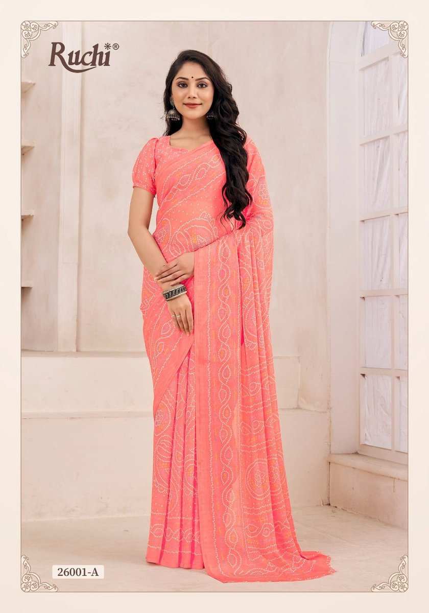 RUCHI STAR CHIFFON 130 EDITION 26001-A TO 26003-D 1