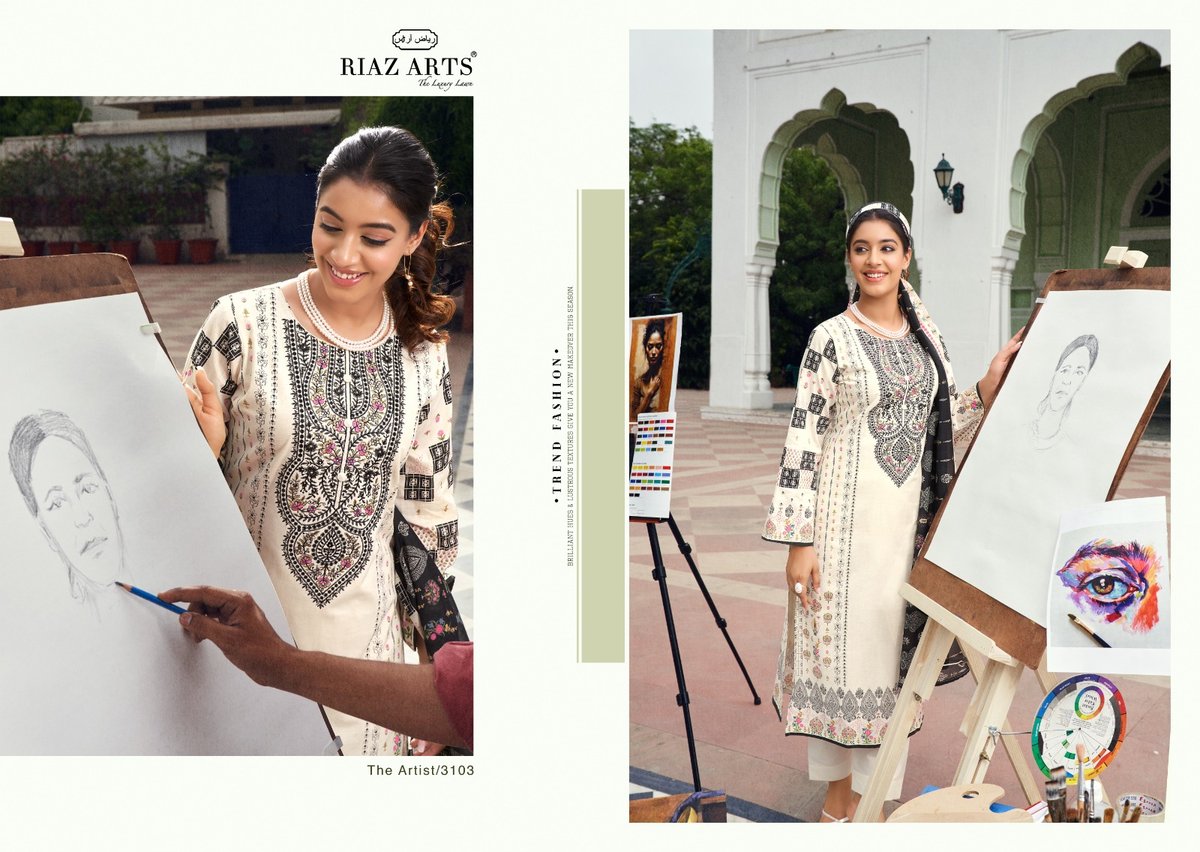 RIAZ ARTS THE ARTIST 3101 TO 3108 3
