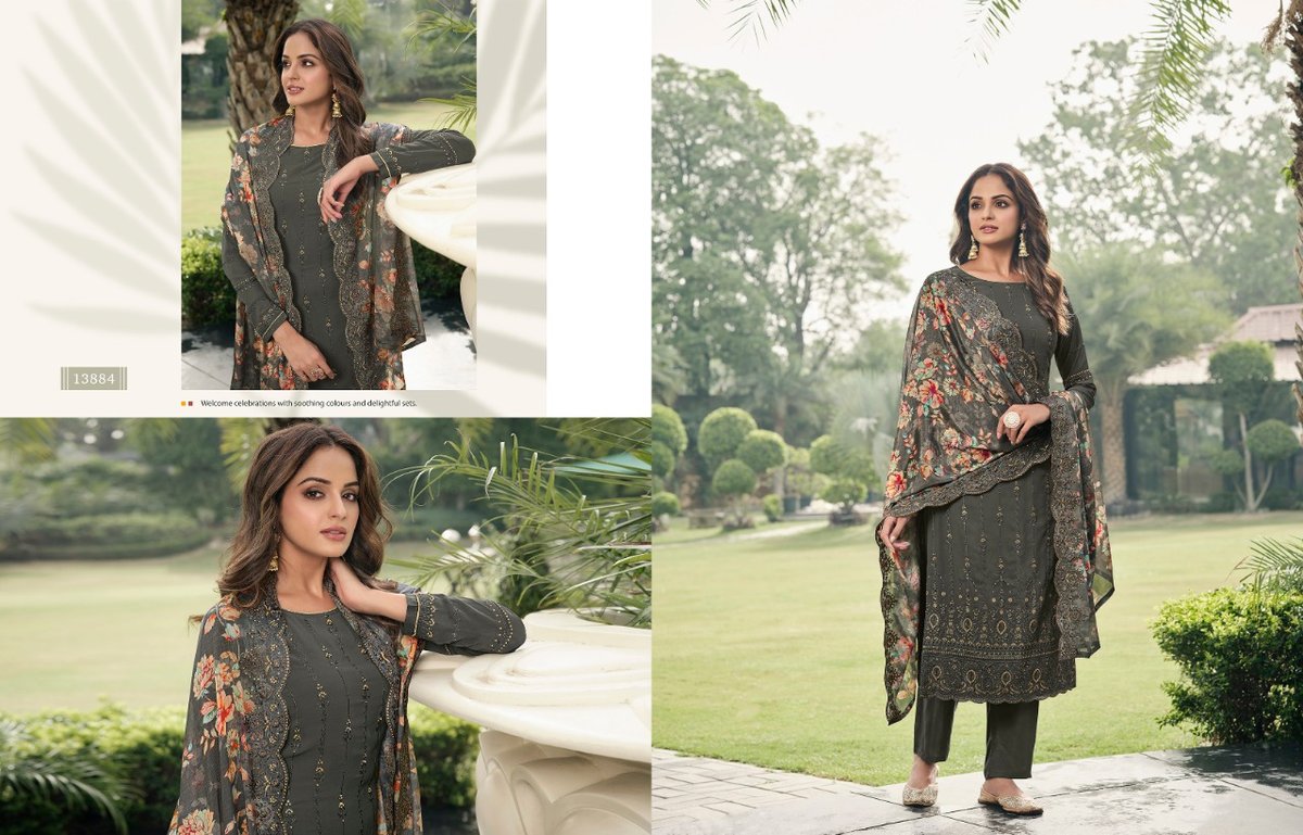 MEERA TRENDZ ZISA ELEGANT 3 13881 TO 13886 4