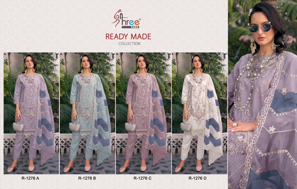 SHREE FAB READY MADE COLLECTION R-1276-A TO R-1276-D 5