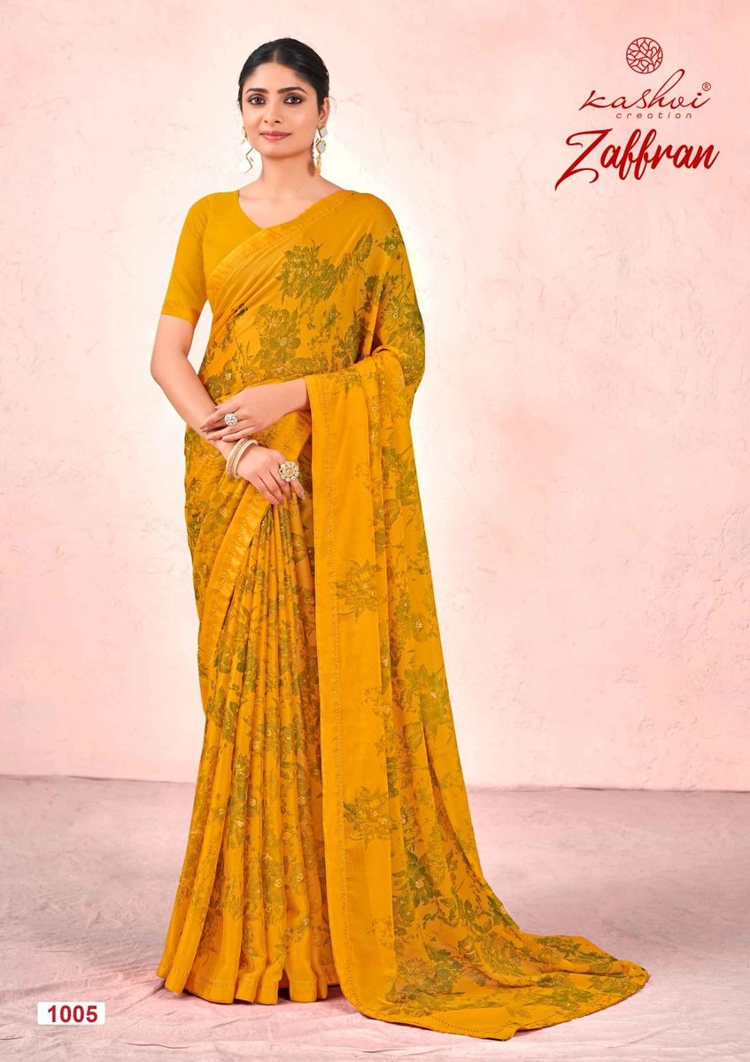 KASHVI CREATION ZAFFRAN 1001 TO 1008 5