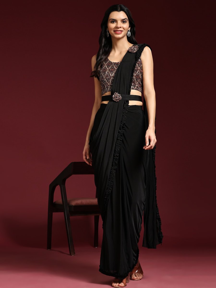 AMOHA READY TO WEAR SAREE 101009 1