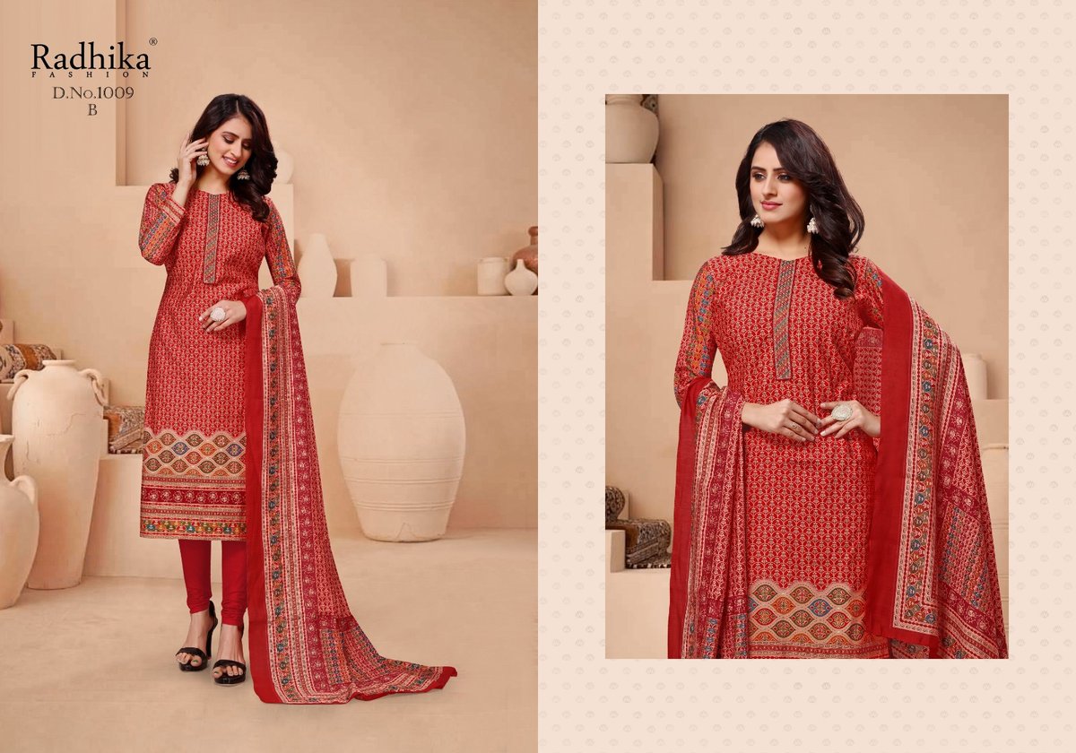 RADHIKA FASHION AZARA SILK BEAUTY 1009-A TO 1009-D 2