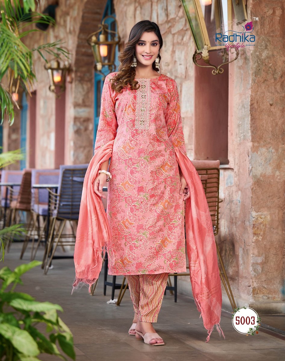 Radhika Lifestyle Seerat Vol-5 5001-5008 Series 3