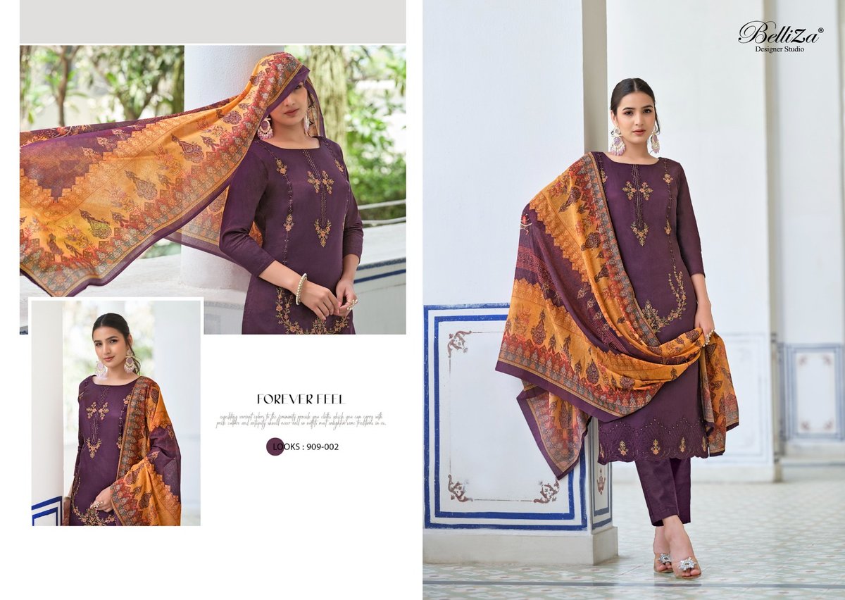 BELLIZA DESIGNER JASHN E ISHQ VOL-6 909-001 TO 909-006 2