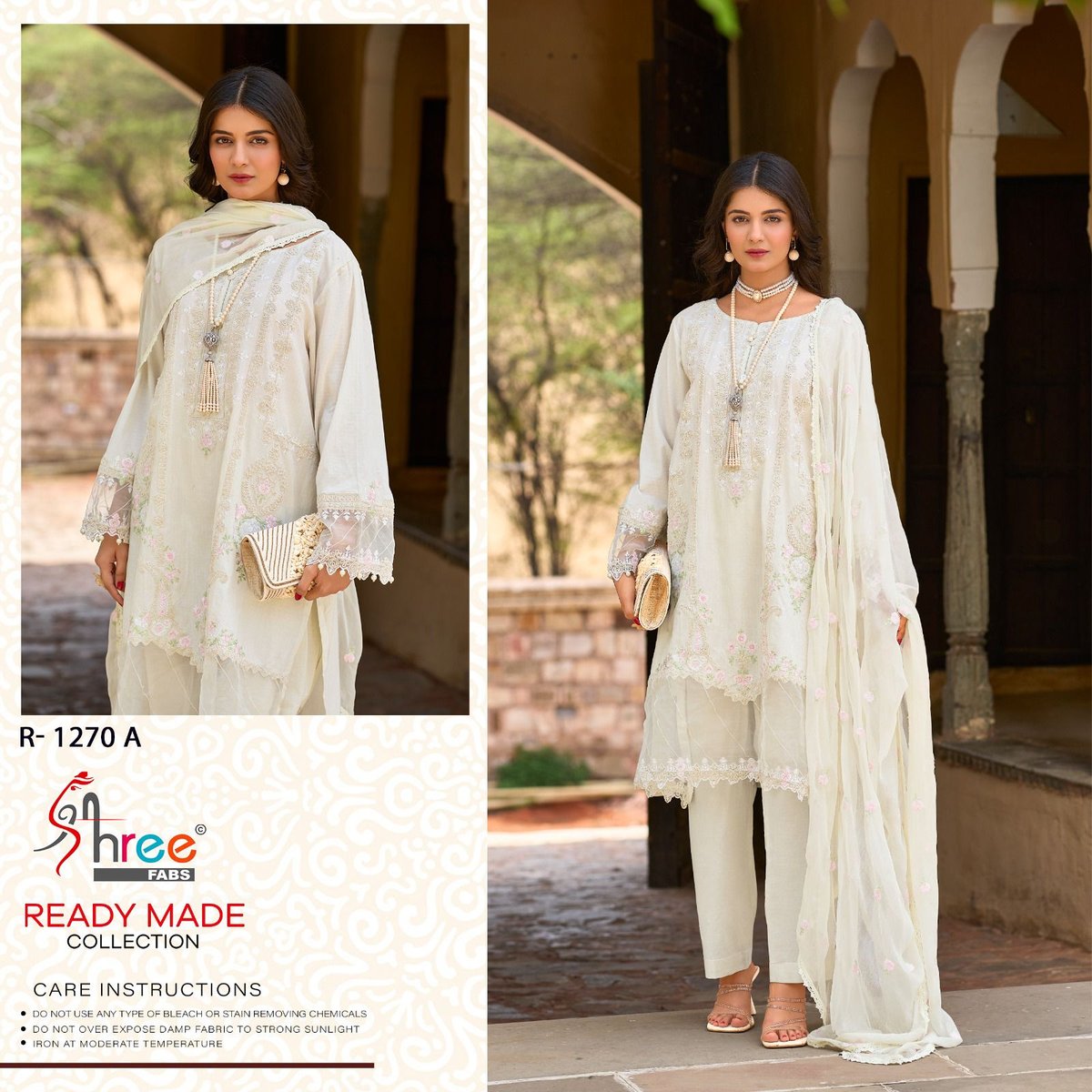 SHREE FAB READY MADE COLLECTION R-1270-A TO R-1270-D 1