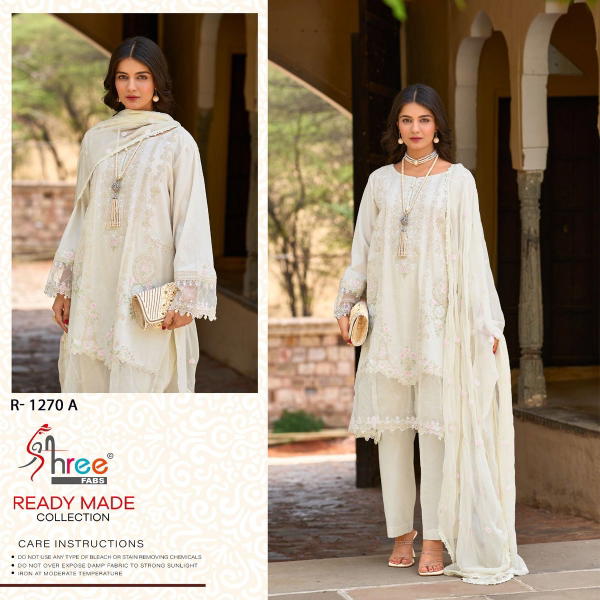 SHREE FAB READY MADE COLLECTION R-1270-A TO R-1270-D