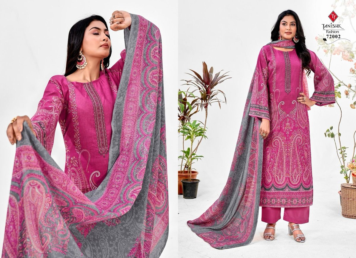 TANISHK FASHION MEHRAZ VOL-6 72001 TO 72008 2