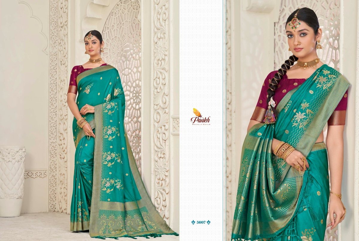 Pankh Creation Aashi Silk Vol-1 5601-5608 Series 7