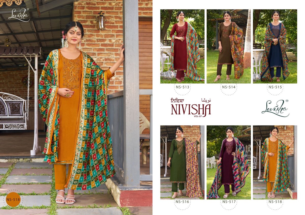 LEVISHA  NIVISHA VOL-7 NS-513 TO NS-518 7