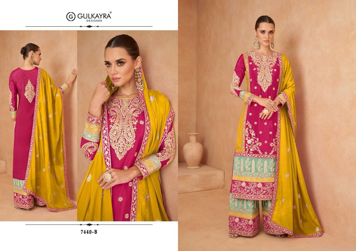 GULKAYRA DESIGNER VARNIKA 7440-A TO 7440-C 2