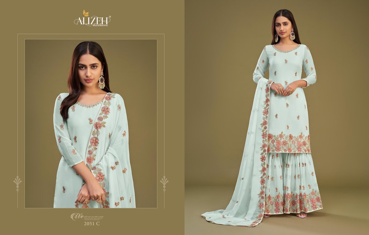 Alizeh Zaida Vol-11 2051 Colors 3