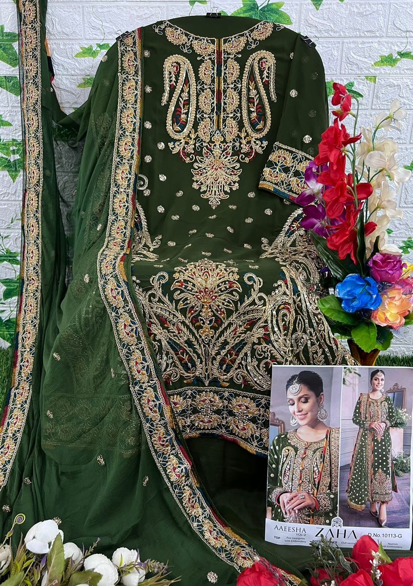 Zaha Aaeesha Vol-2 10113 Colors 6