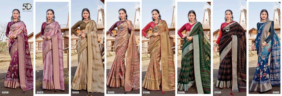 5D DESIGNER MEENAKSHI-15 40347 TO 40354 9