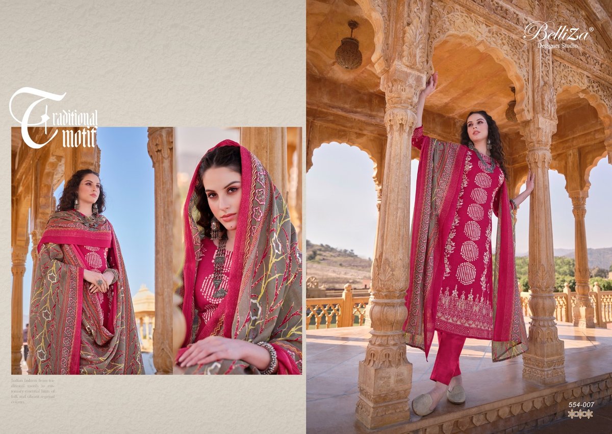BELLIZA DESIGNER MASHUQA VOL-2 554-001 TO 554-008 7