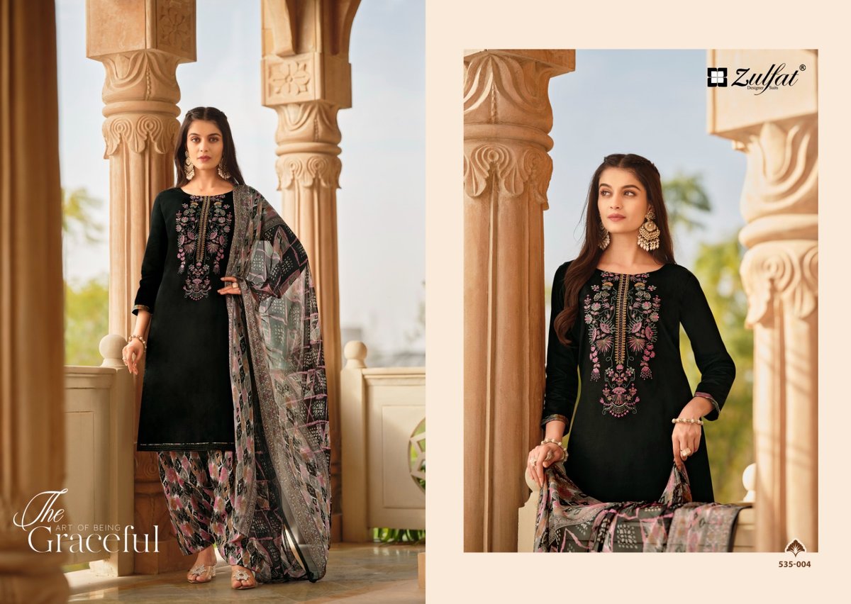 ZULFAT DESIGNER ASHNOOR 535-001 TO 535-008 4