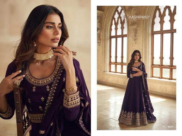 Aashirwad Creation Noorjaha 9641-9644 Series