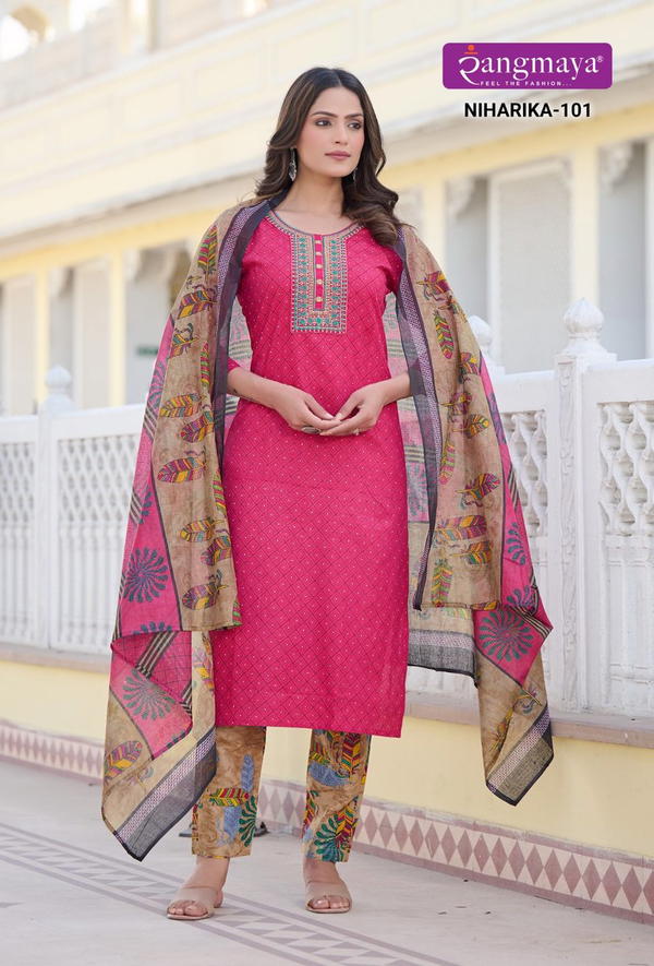 RANGMAYA FASHION NIHARIKA 101 TO 108