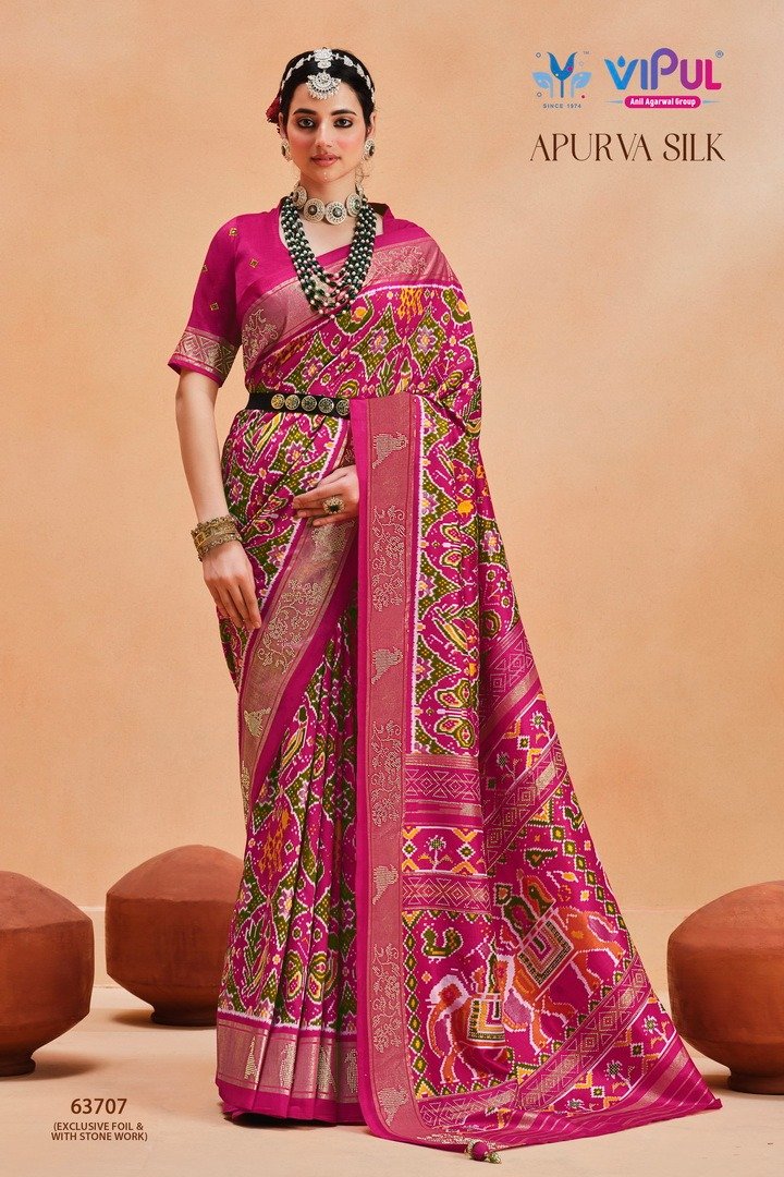 Vipul Fashion Apurva Silk 63702-63719 Series 6