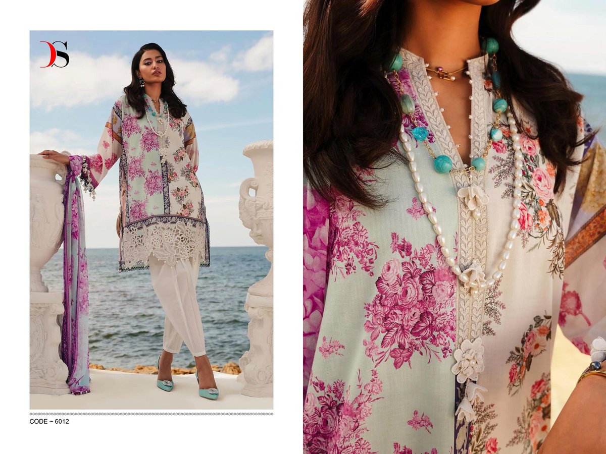 DEEPSY SUITS SANA SAFINAZ MUZLIN - 24 6011 TO 6018 2