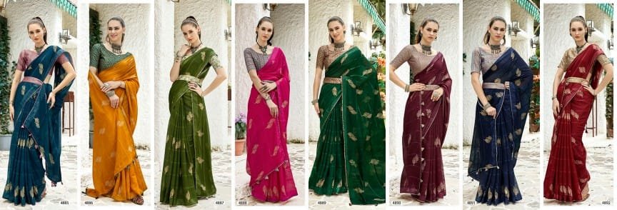 5D DESIGNER MANJULA 4885 TO 4892 9