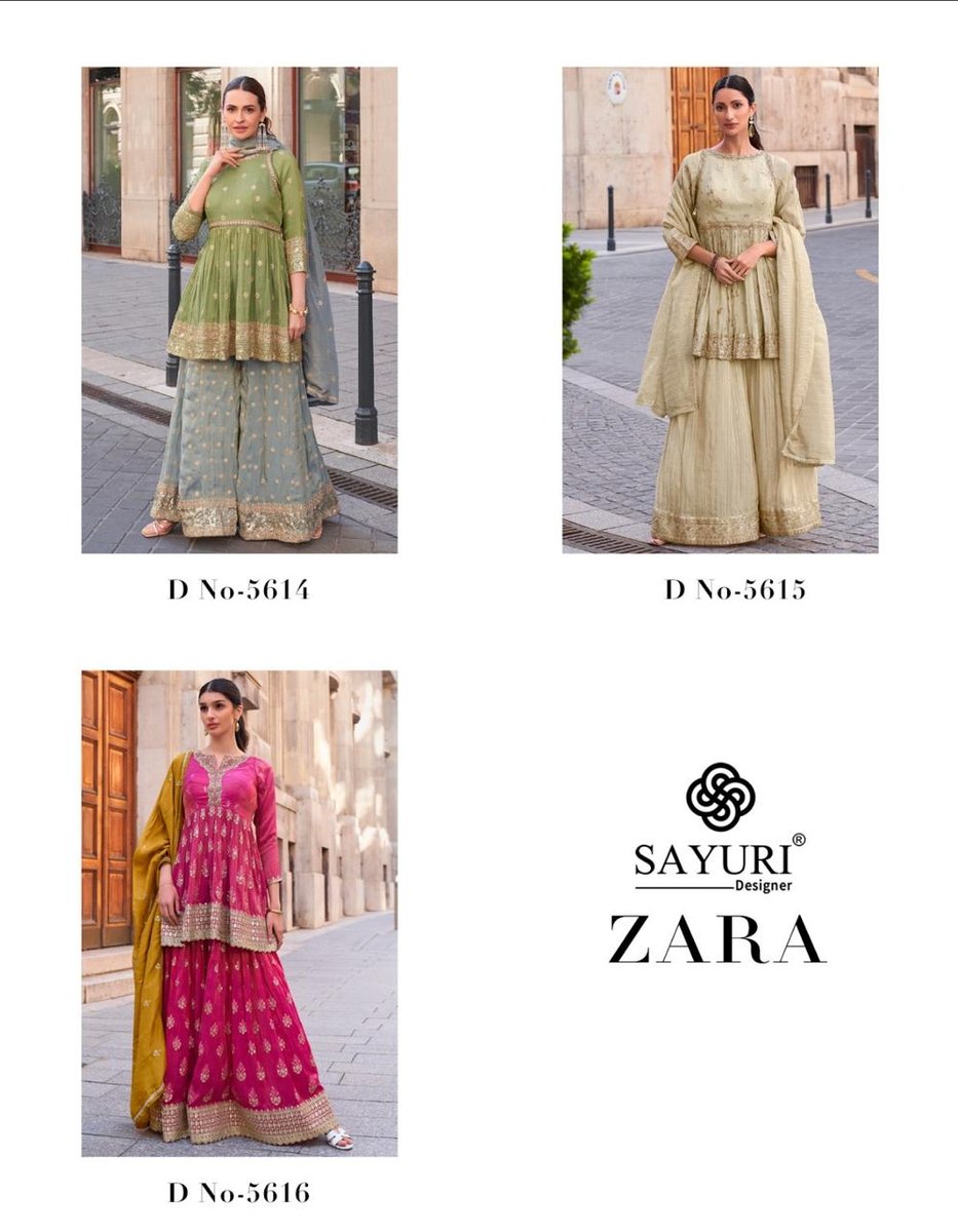 SAYURI DESIGNER ZARA 5614-5616 4