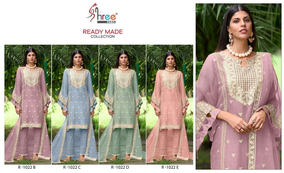 Shree Fab Ready Made Collection R-1022 Colors 5