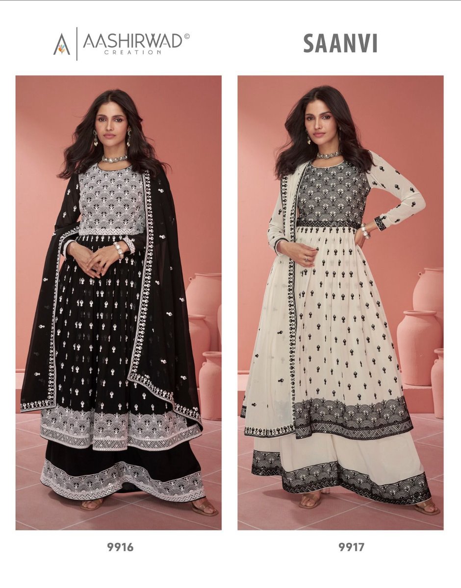 AASHIRWAD CREATION GULKAND SAANVI 9916 TO 9917 3