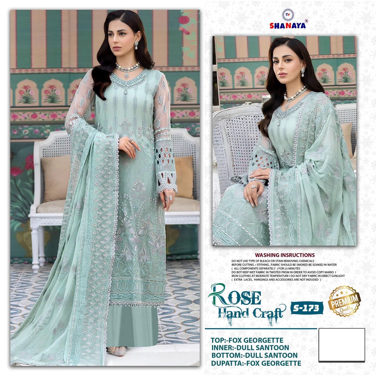 SHANAYA ROSE HAND CRAFT S-173 1