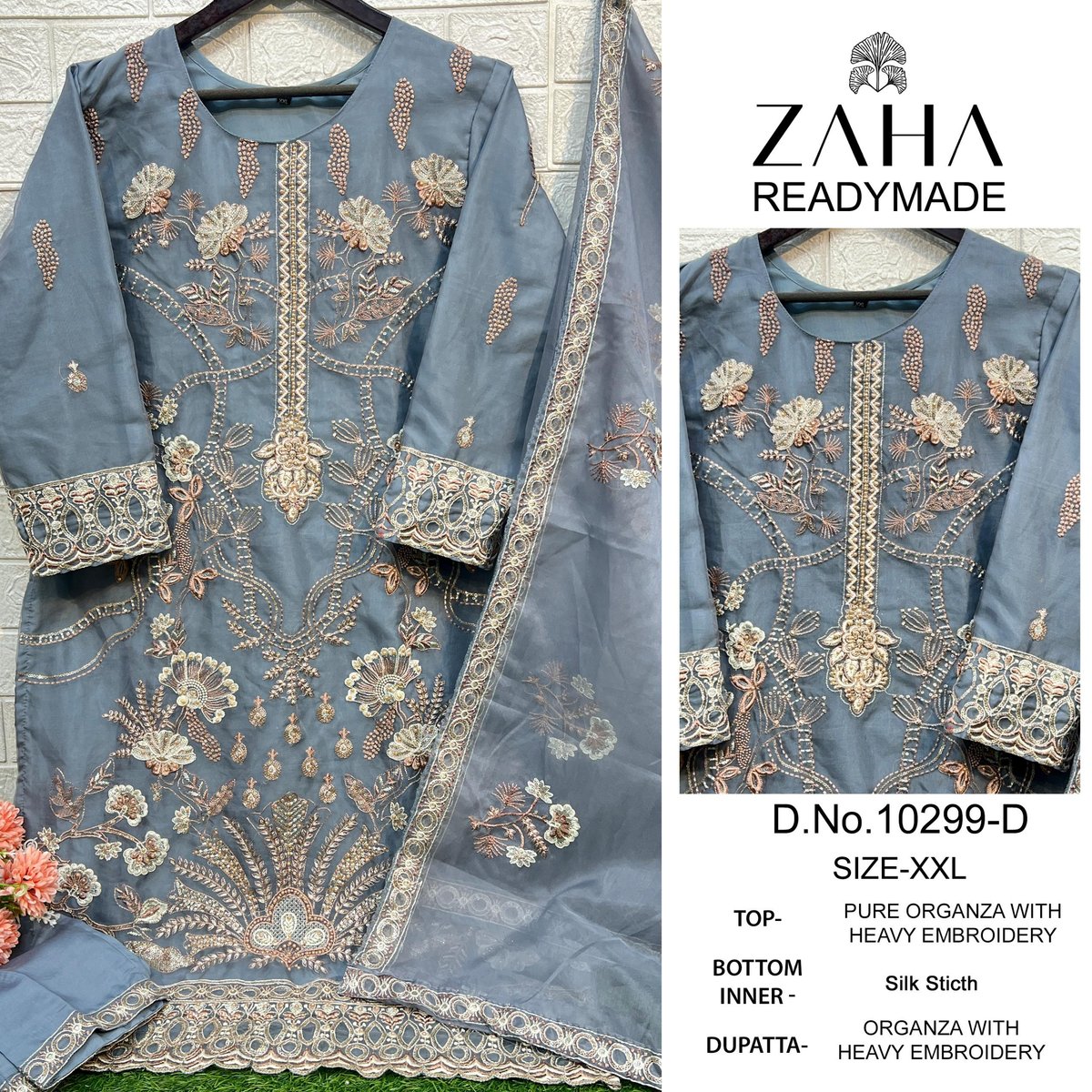 ZAHA READYMADE COLLECTION 10299-A TO 10299-D 4