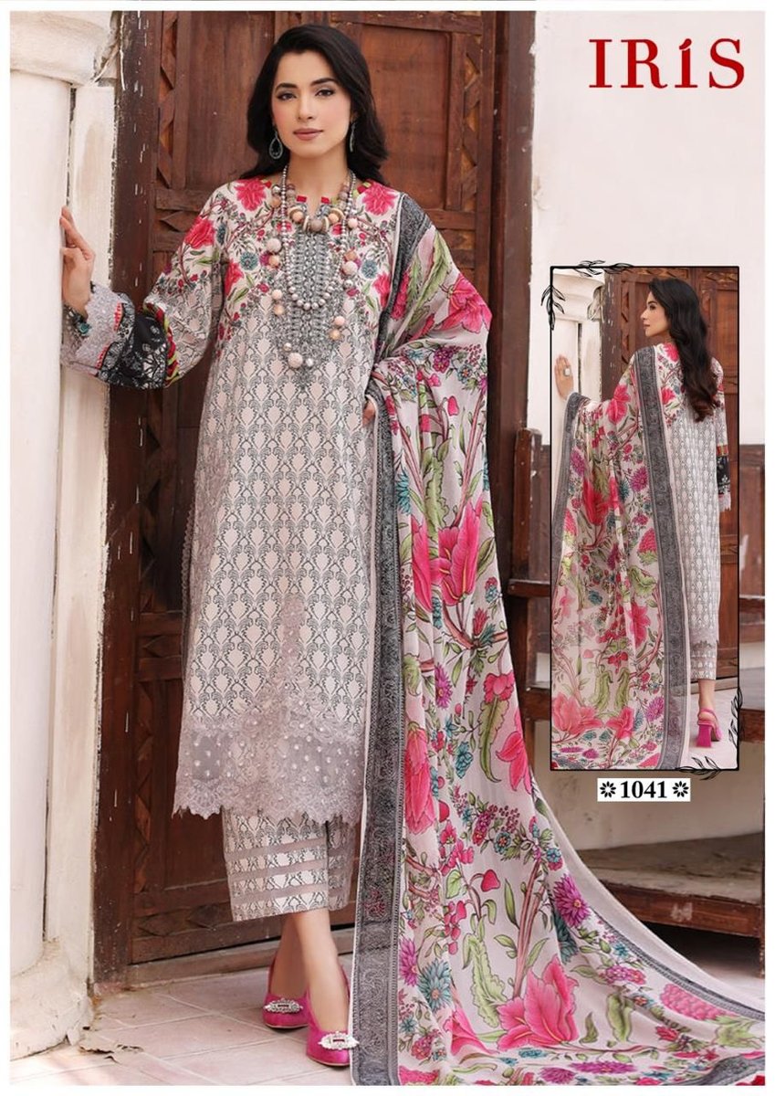 IRIS AFSANAH LUXURY HEAVY COTTON COLLECTION VOL-5 1041 TO 1050 1