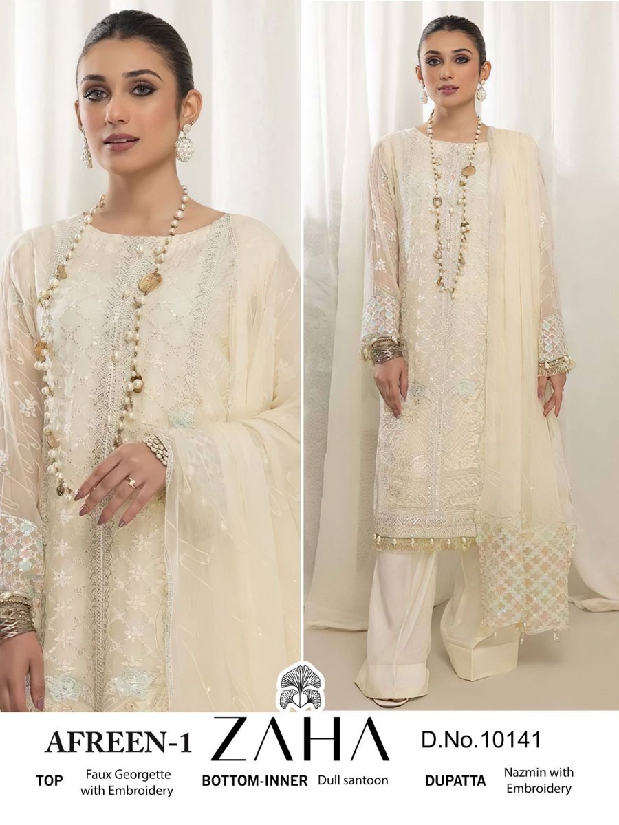Zaha Aafreen Vol-1 10140-10142 Series 3