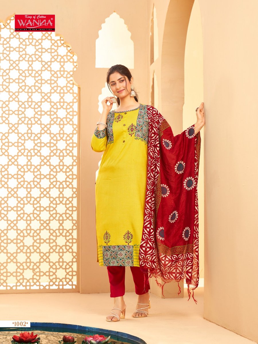 WANNA AJRAKH COTTON 1001 TO 1006 2