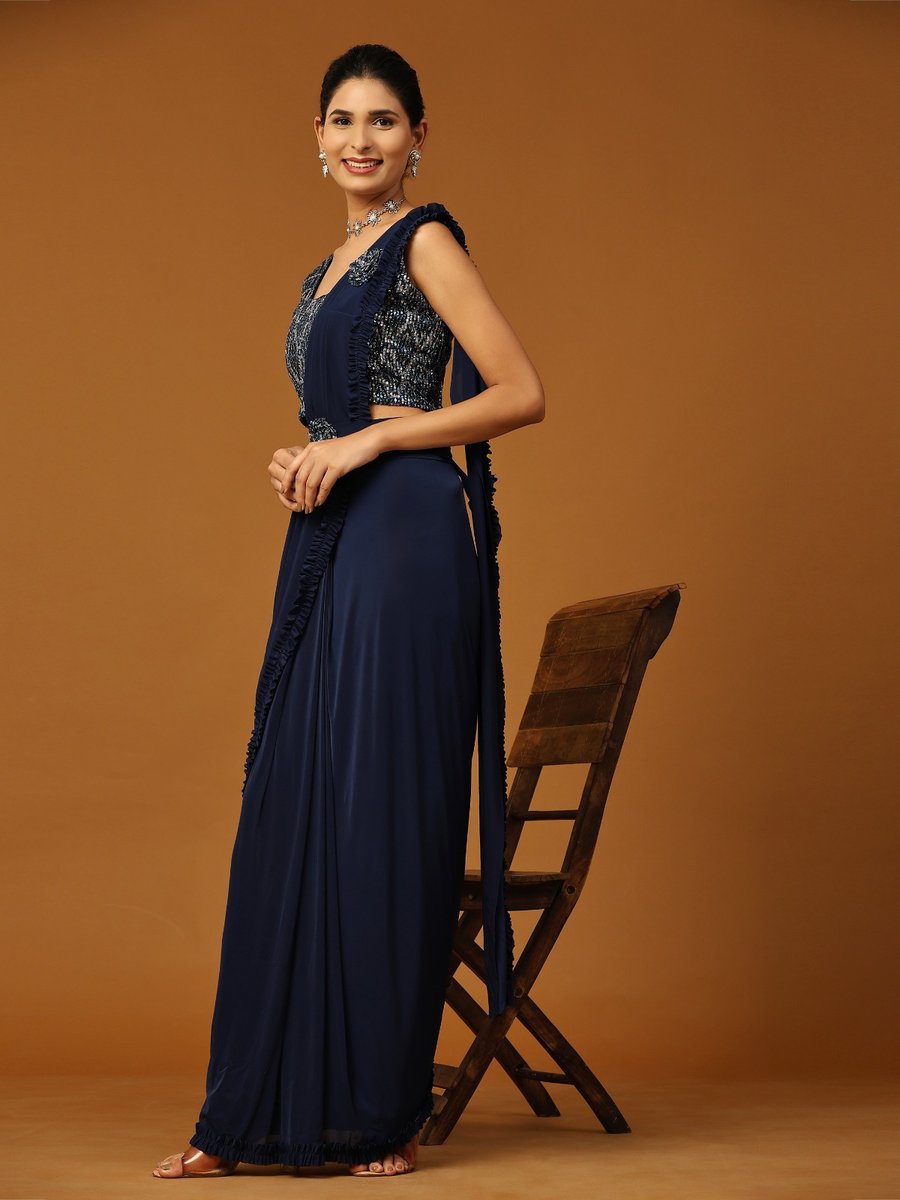 AMOHA READY TO WEAR SAREE 101009 3