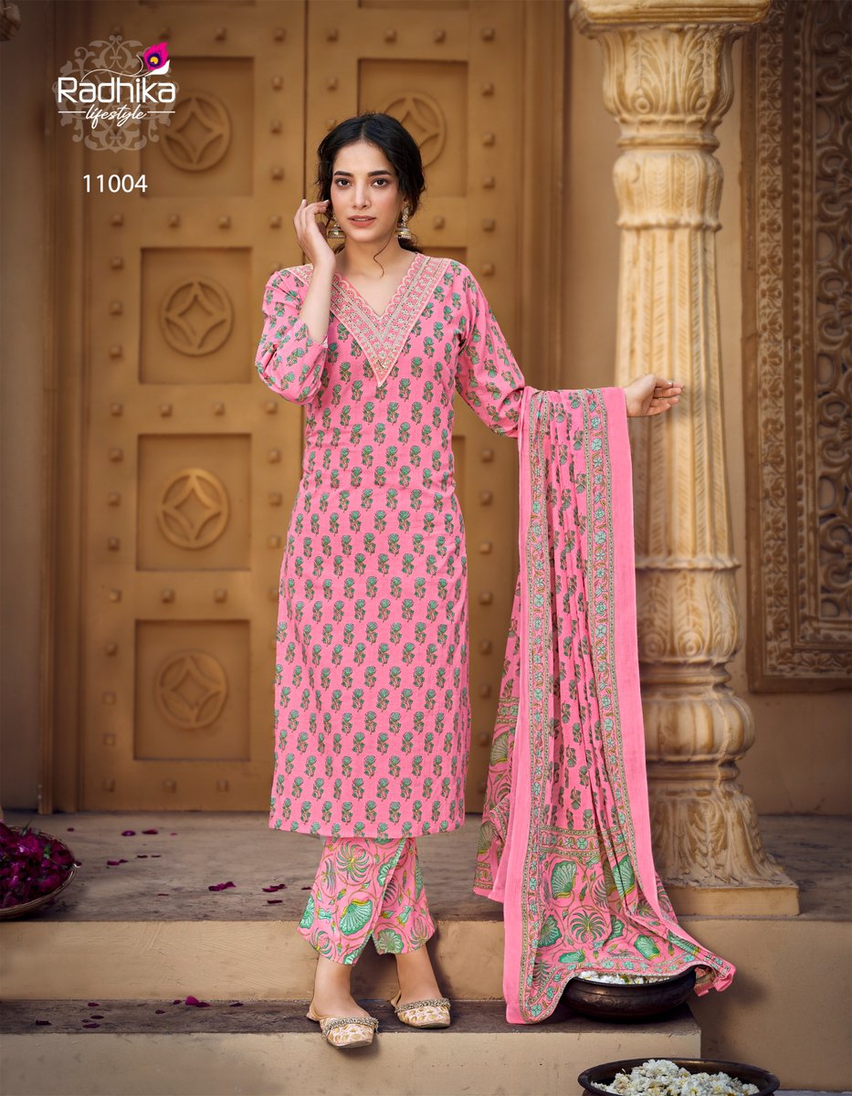 RADHIKA LIFESTYLE COTTON KUDI 11001 TO 11008 4