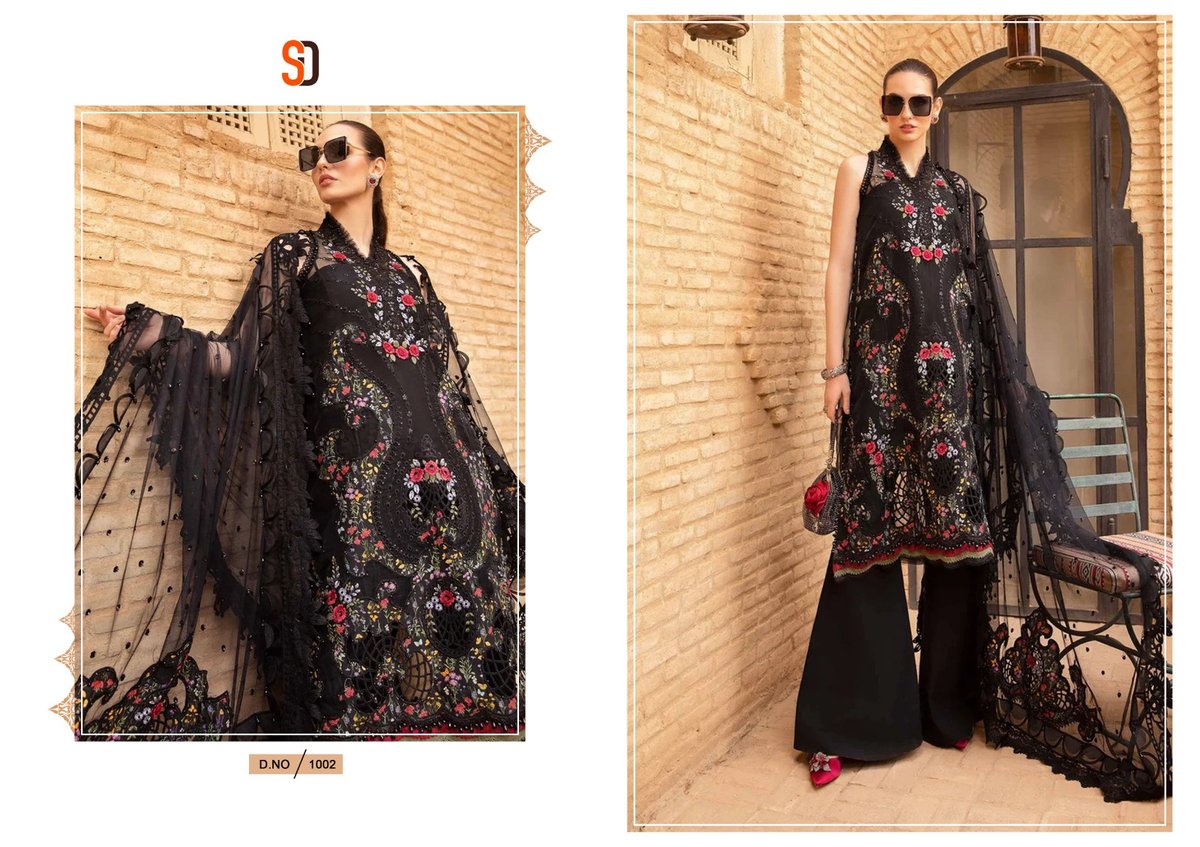 SHRADDHA DESIGNER MARIA.B LAWN VOL-1 1001 TO 1006 2