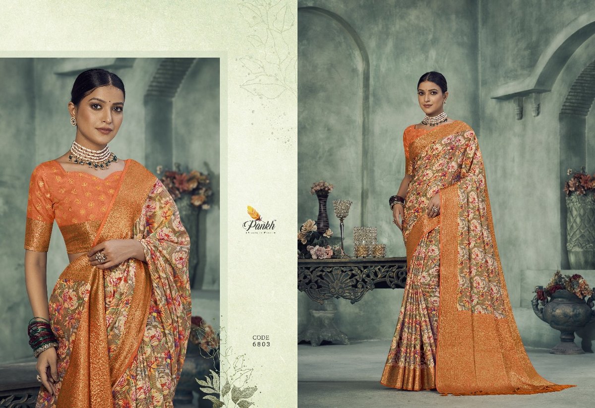 Pankh Creation Navyaa Silk 6801-6808 Series 3