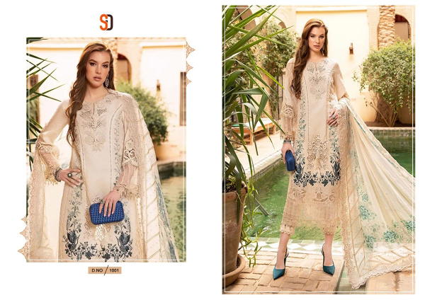 SHRADDHA DESIGNER MARIA.B LAWN VOL-1 1001 TO 1006