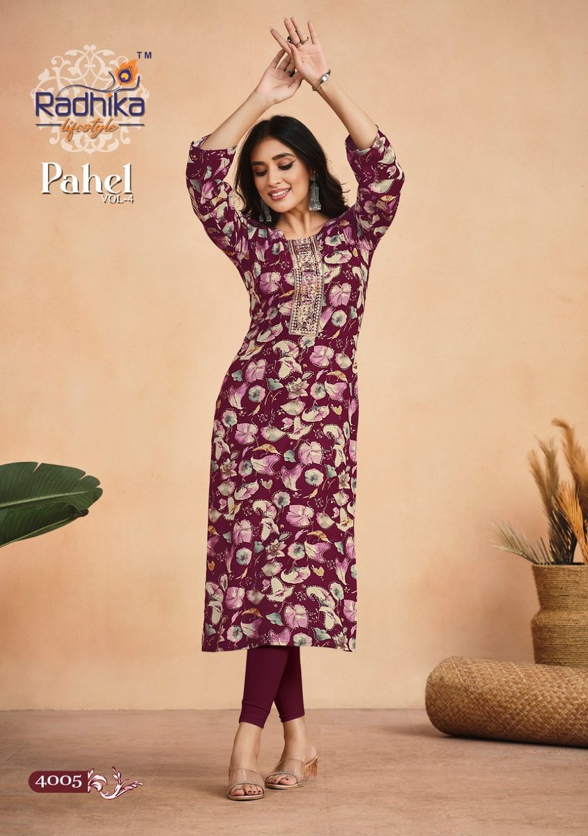 Radhika Lifestyle Pahel Vol-4 4001-4006 Series 5